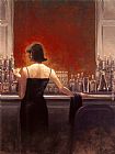 Lynch Paintings - Evening Lounge by Brent Lynch
